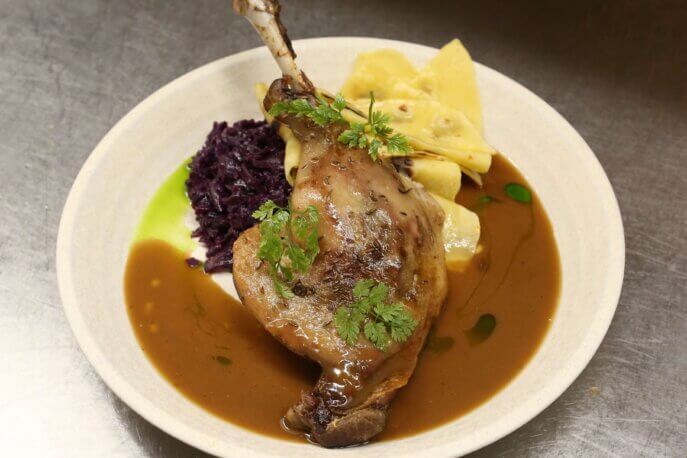 Svatomartinské menu ve Spojce